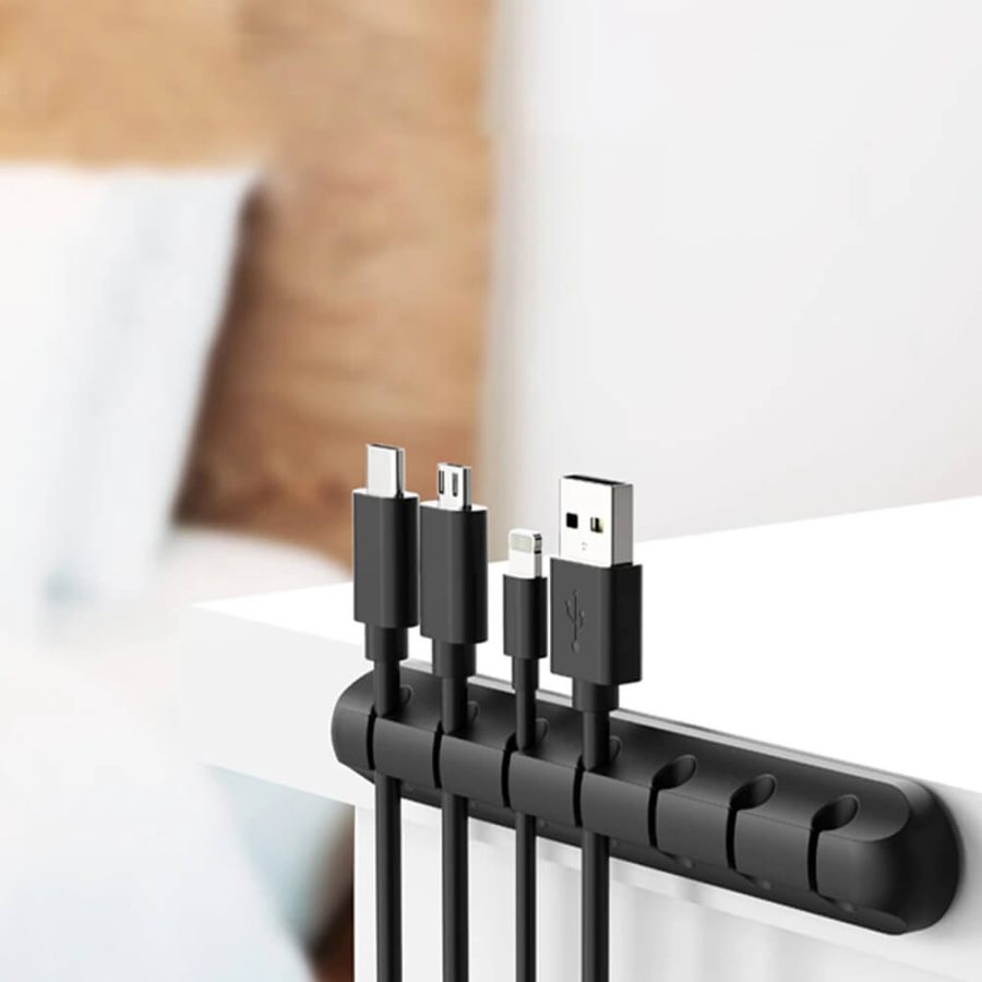 Data Line Desktop Cable Holder