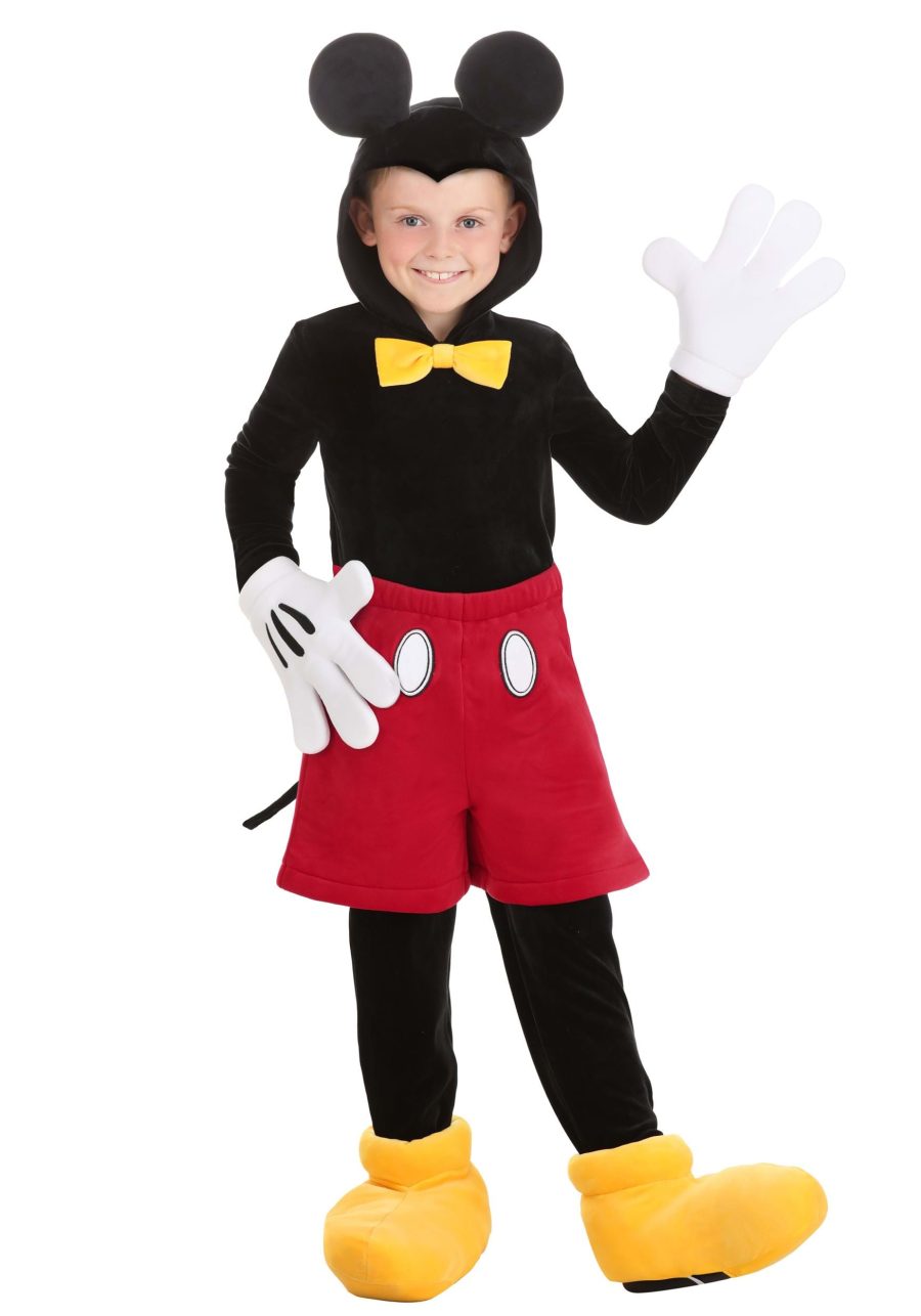 Deluxe Kid's Disney Mickey Mouse Costume