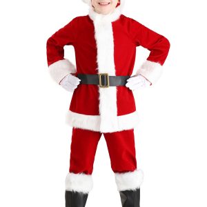 Deluxe Santa Boys Costume