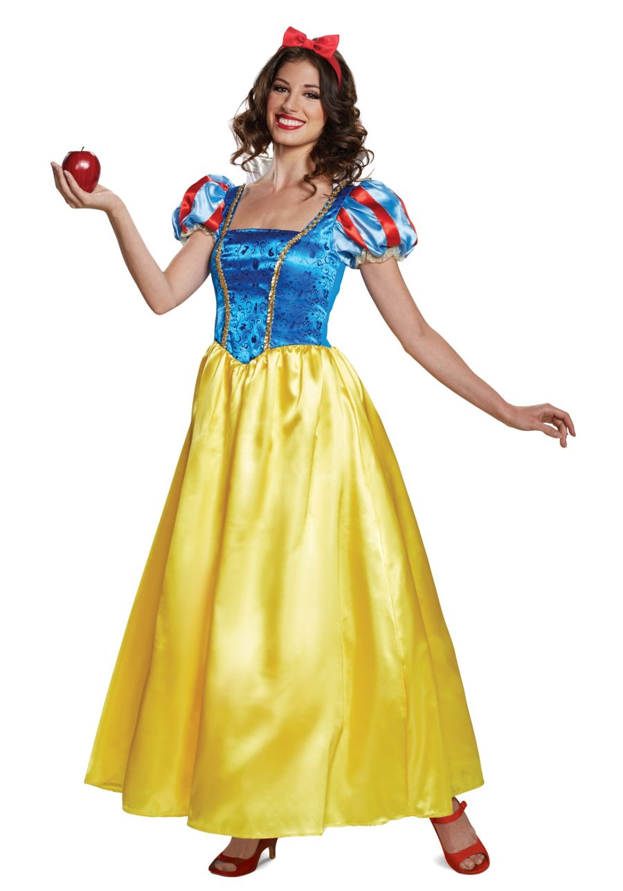 Deluxe Snow White Costume for Adults