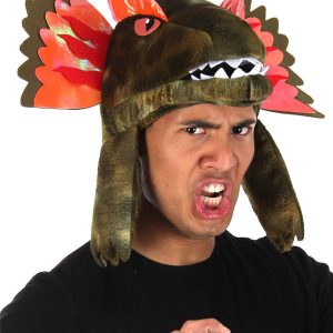 Dilophosaurus Sprazy Toy Costume Hat