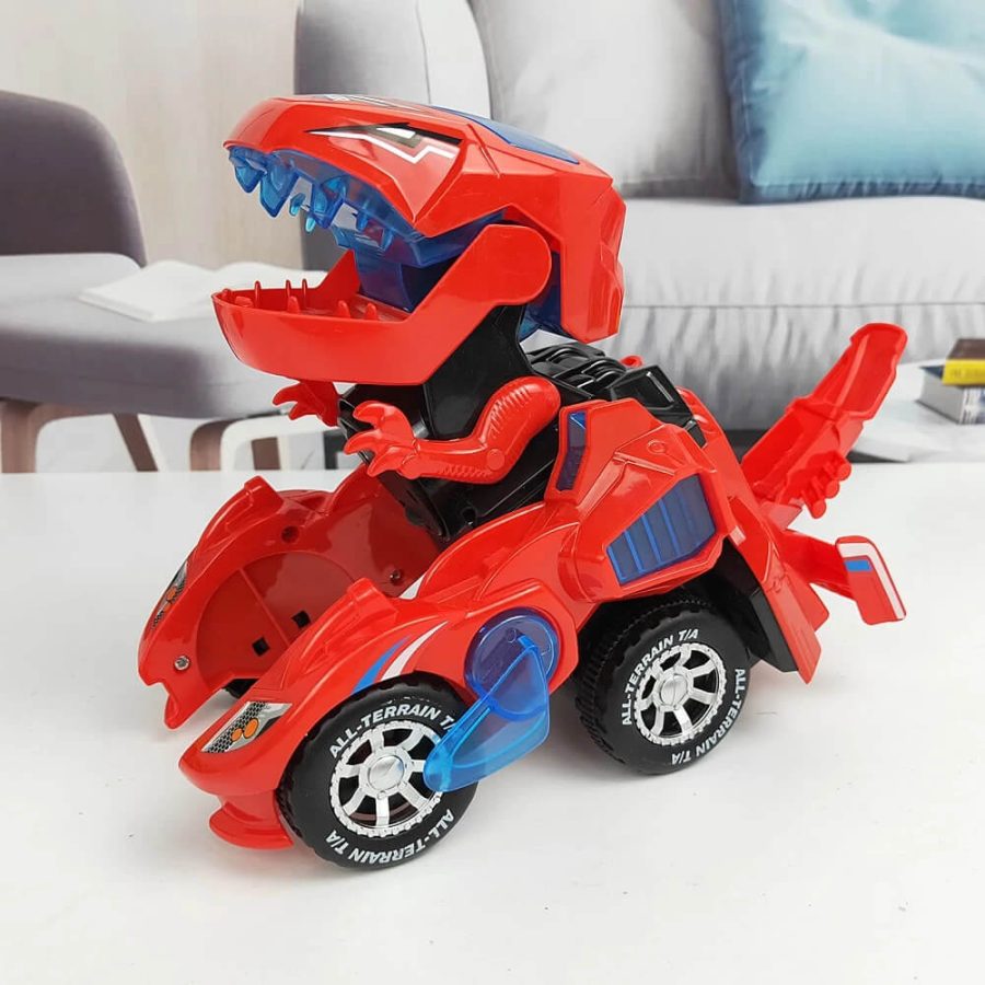 Dinosaur Car Transformer Toy