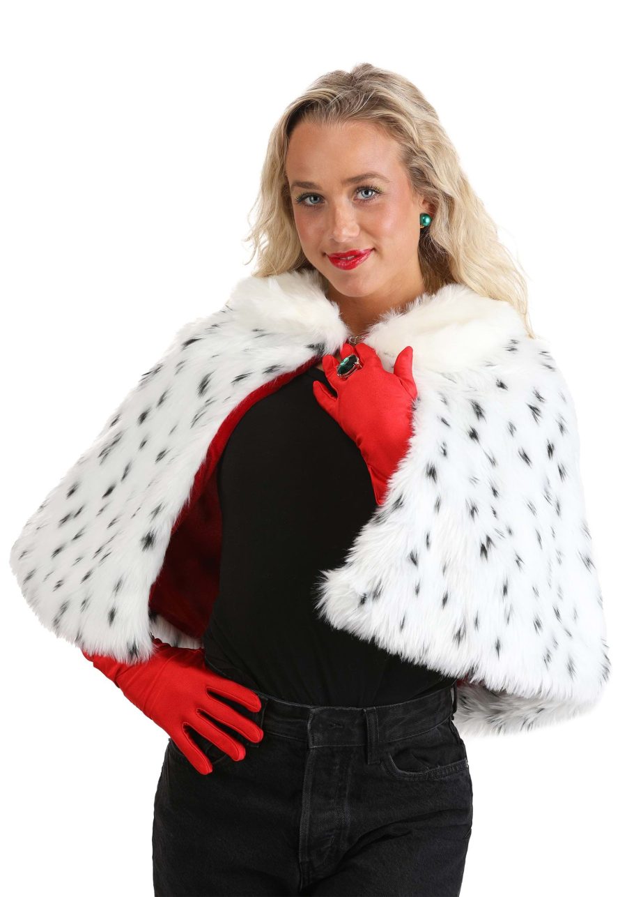 Disney 101 Dalmatians Cruella Capelet & Gloves Accessory Kit