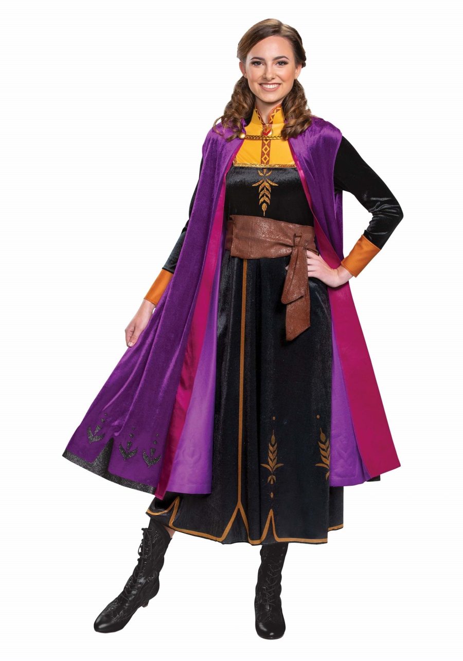 Disney Frozen 2 Deluxe Anna Women's Costume