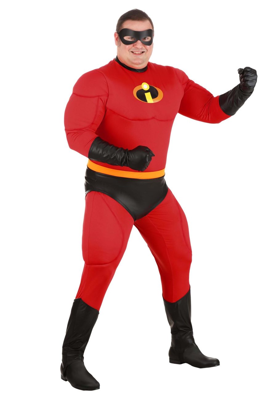 Disney Incredibles Plus Size Deluxe Mr. Incredible Costume