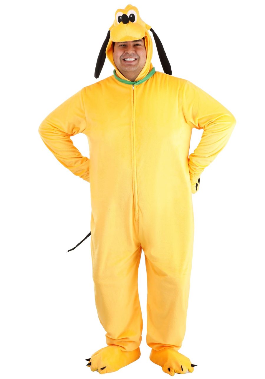 Disney Plus Size Pluto Men's Costume