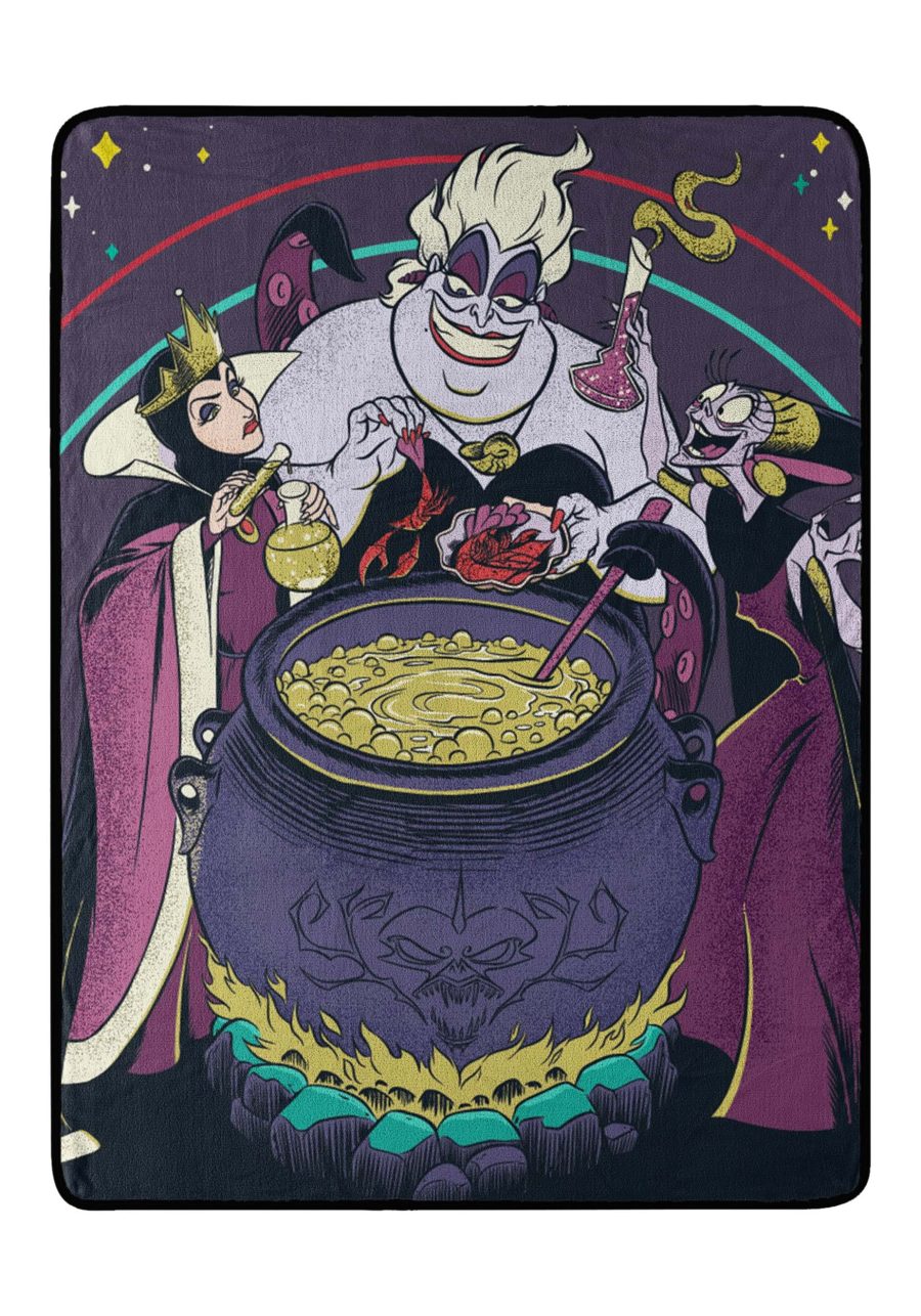 Disney Villains Cooking Up Trouble Micro Raschel Blanket