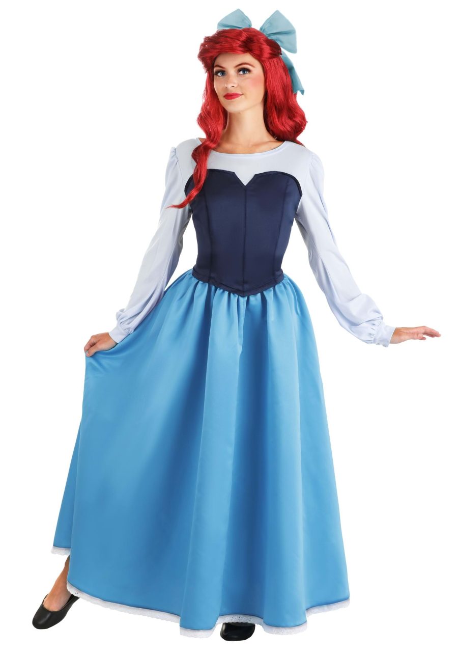 Disney Women's The Little Mermaid Ariel Blue Dress Costume