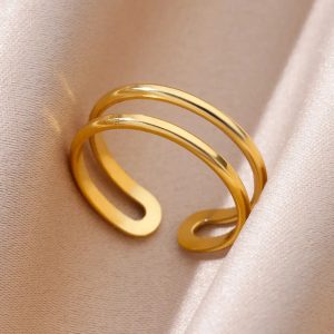 Double Cuff Ring