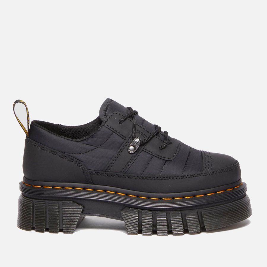 Dr. Martens Women's Audrick Quilted Nylon 3-Eye Shoes - UK 4