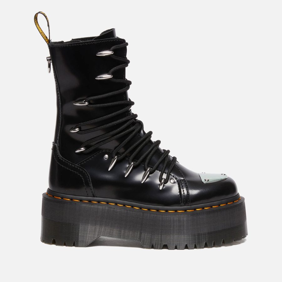 Dr. Martens Women's Jadon Hi LTT Max Leather 8-Eye Boots - UK 3