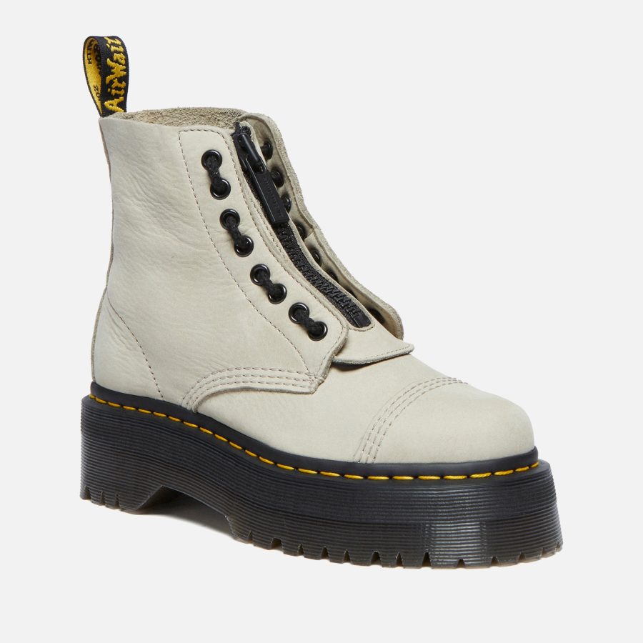 Dr. Martens Women's Sinclair Leather Zip Front Boots - UK 3