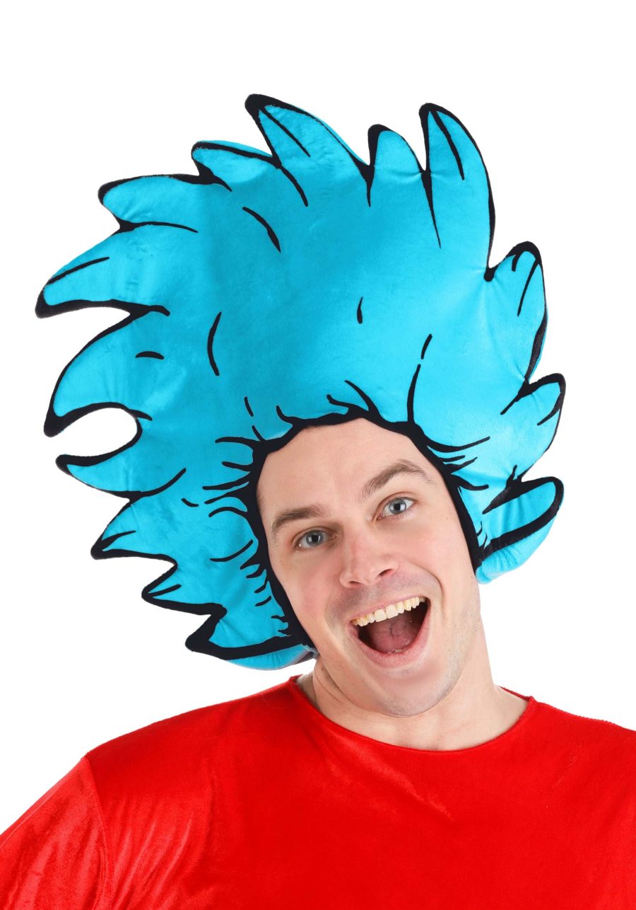 Dr. Seuss Thing 1& 2 Foam Wig for Adults