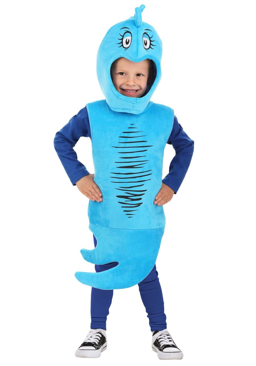 Dr. Seuss Toddler Blue Fish Costume