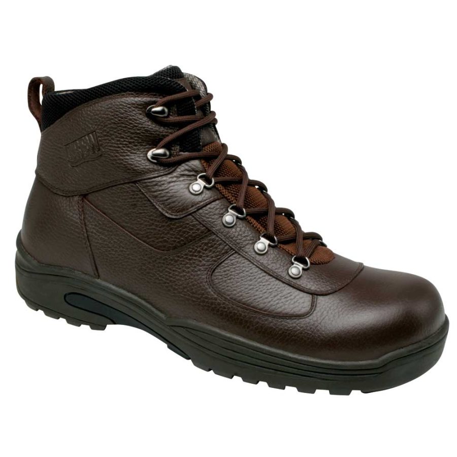 Drew Shoes Rockford 40808 - Men's 4" Waterproof Hiking Boot - Comfort Orthopedic Boot - Double Depth - Extra Wide