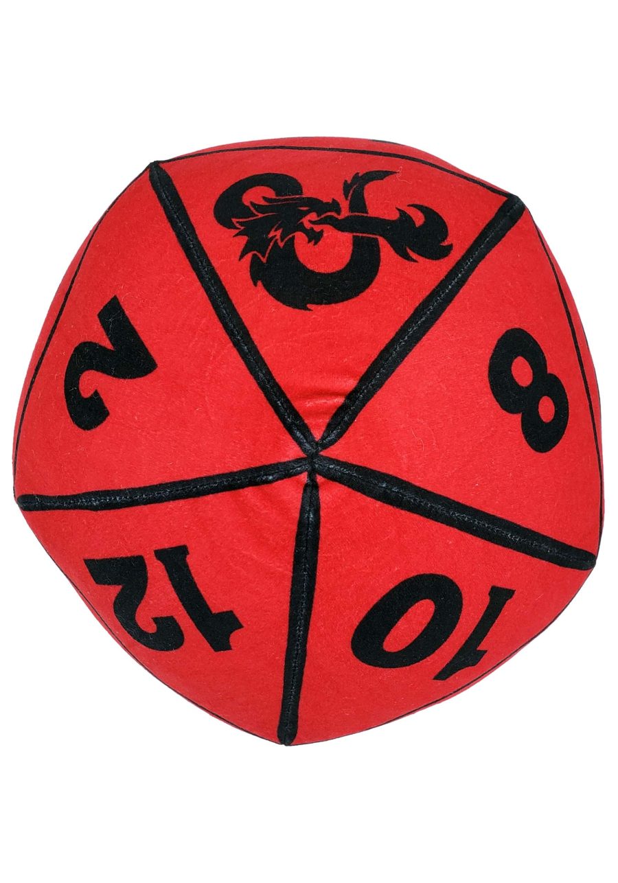 Dungeons & Dragons D20 Cloud Pillow