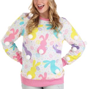 Easter Bunny Ugly Sweater for Adults