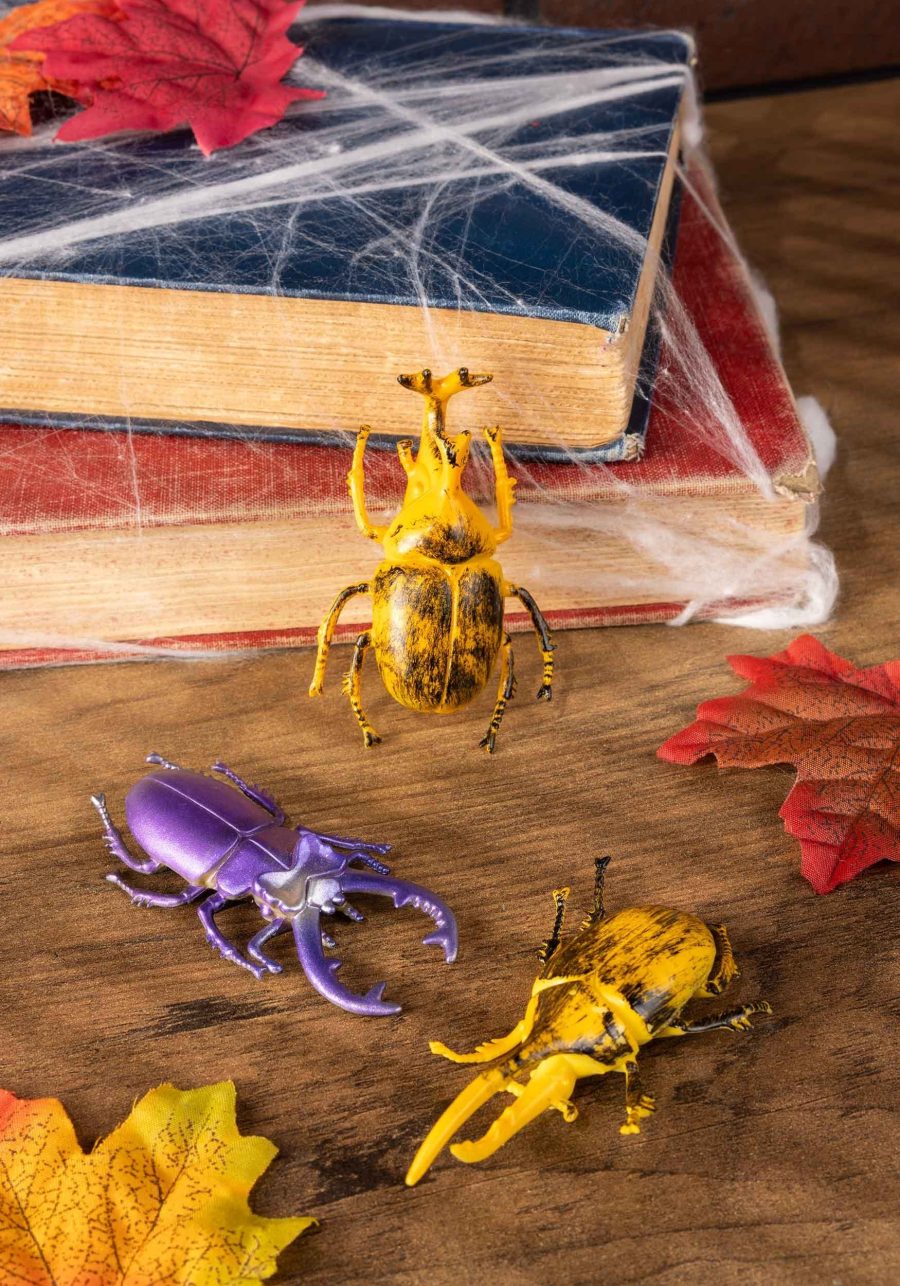 Enchanted Metallic Set of 3 Beetles