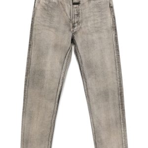 FEAR OF GOD Straight Washed Denim Jeans Grey