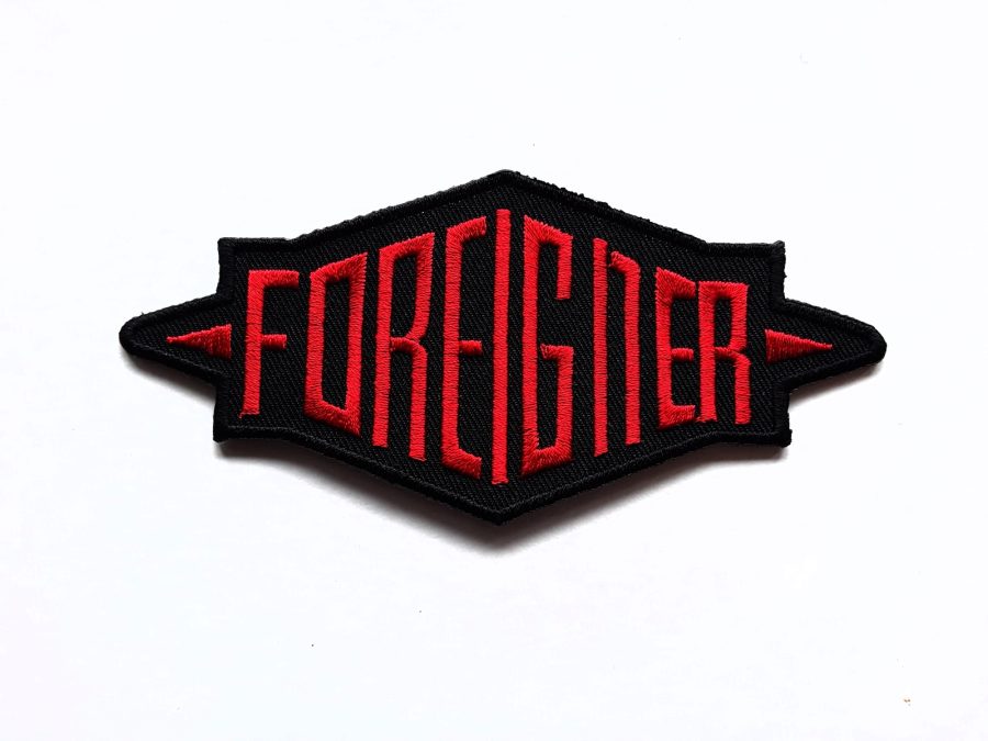 FOREIGNER HEAVY ROCK POP MUSIC BAND EMBROIDERED PATCH