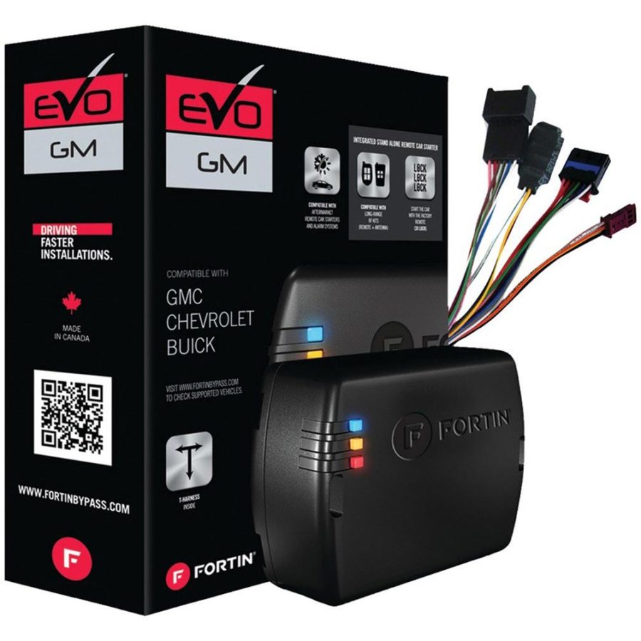 FORTIN EVO-GMT7 Remote Start Module & T-Harness for 10-22 GM Standard Key Vehicles