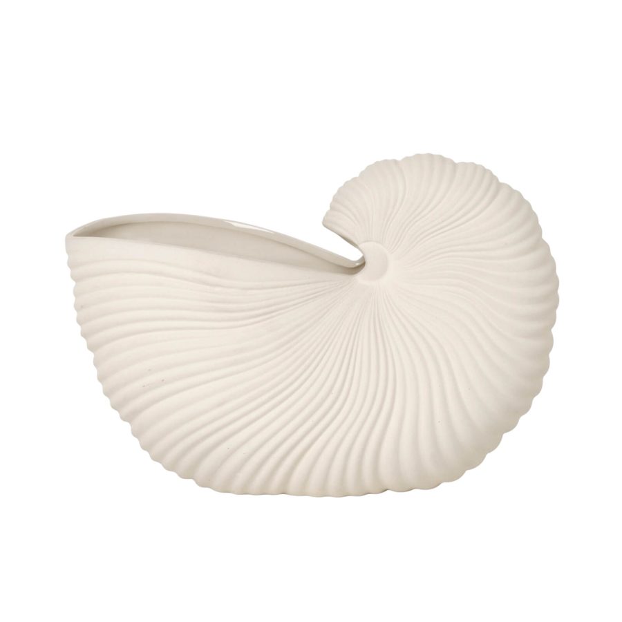 Ferm Living Shell Pot - Off White