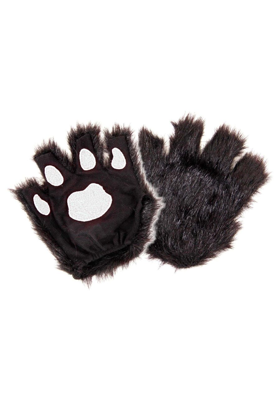 Fingerless Paws Black