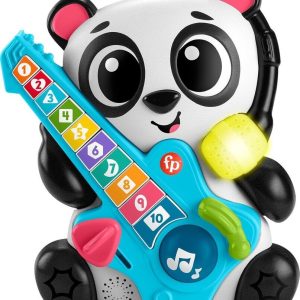 Fisher-Price Link Squad Jam & Count Panda Toy with Music & Lights