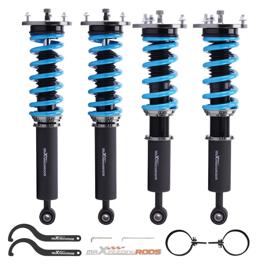 For Lexus LS400 (UCF20) 1995-2000 Maxpeedingrods T6 Coilovers 24 Way Damper Lowering Kit