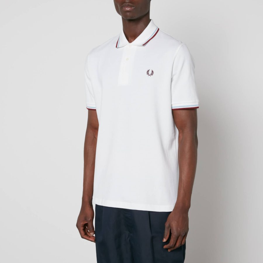 Fred Perry Twin Tipped Cotton-Piqué Polo Shirt - 38 /S