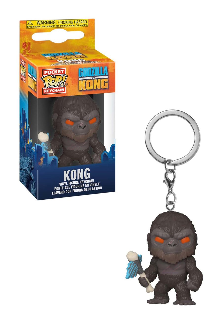 Funko POP! Keychain: Godzilla Vs Kong- Kong with Battle Axe