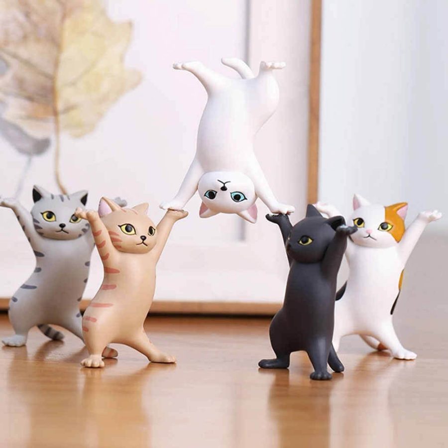 Funny Sassy Dancing Cat Airpod Holder