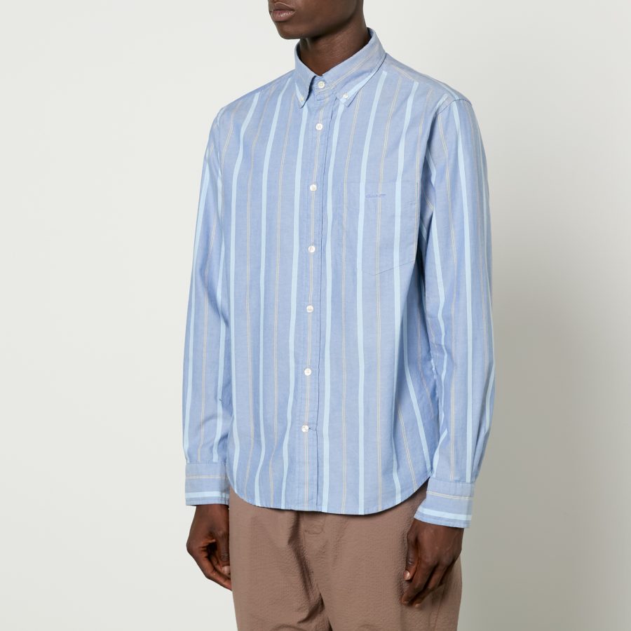 GANT Archive Checked Oxford Cotton Shirt - XL