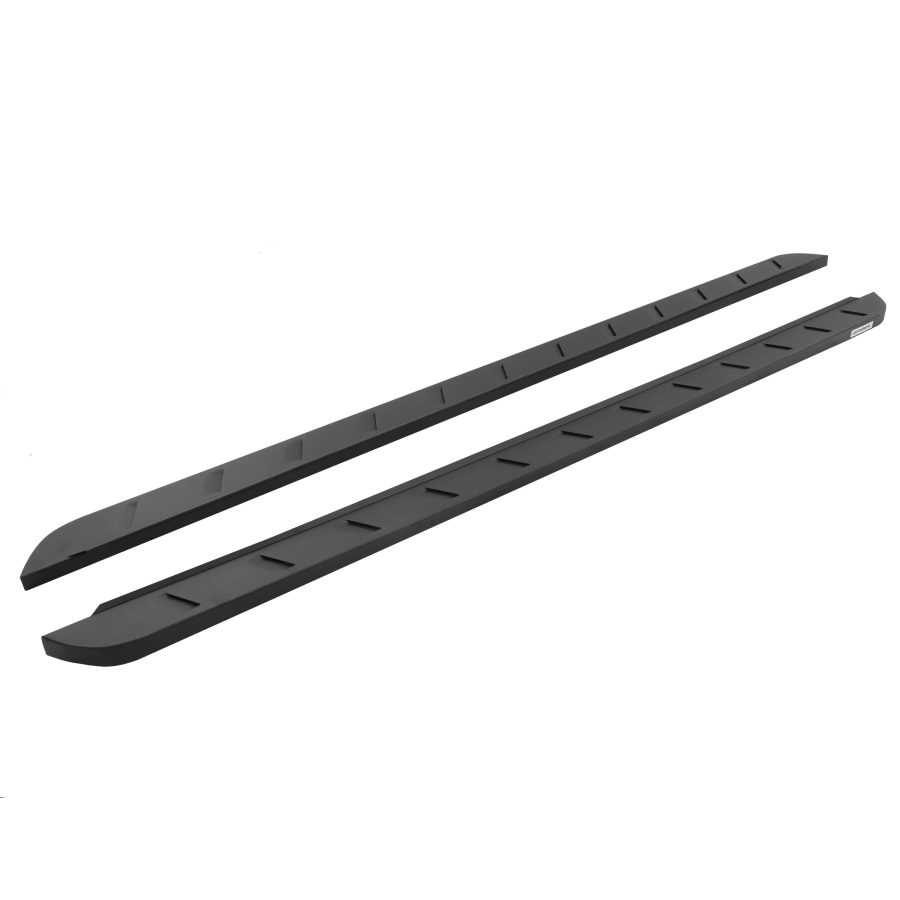 GO RHINO 630080SPC RB10 Slim Line Running Boards - 80 INCH long - BOARDS ONLY for 99-24 Ram, GMC, Ford, Toyota, Chevrolet, Dodge