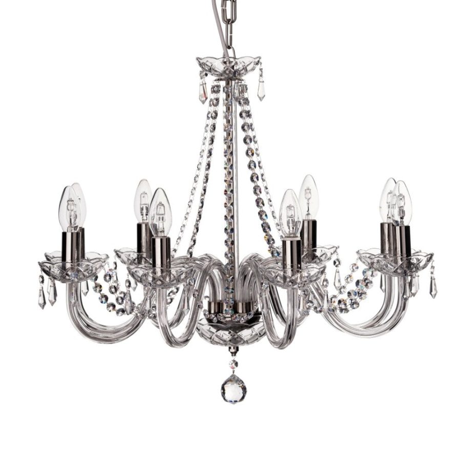 Galway Crystal Cashel 8 Arm Chandelier