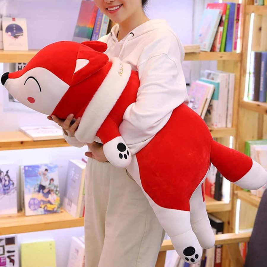 Giant Fox Plush Stuffed Animal Toy