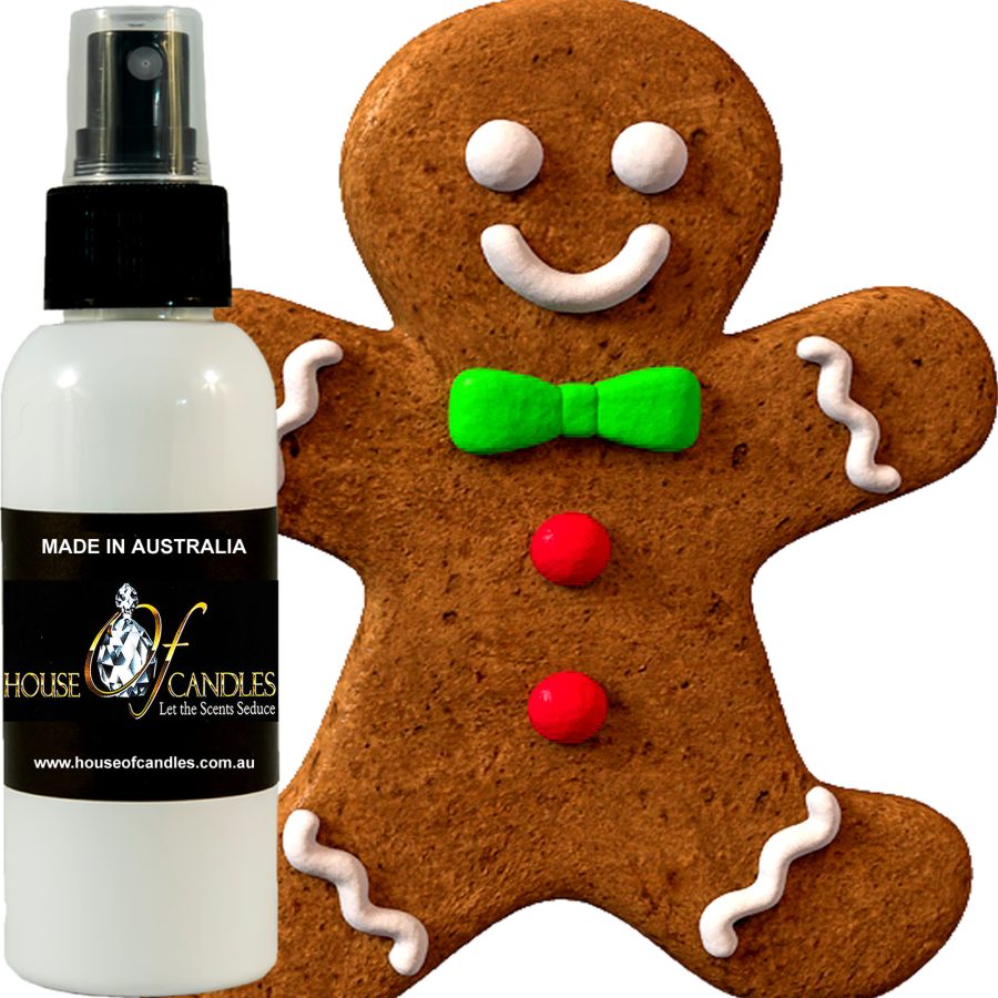 Gingerbread Car Air Freshener Spray Deodorizer Odour Eliminator