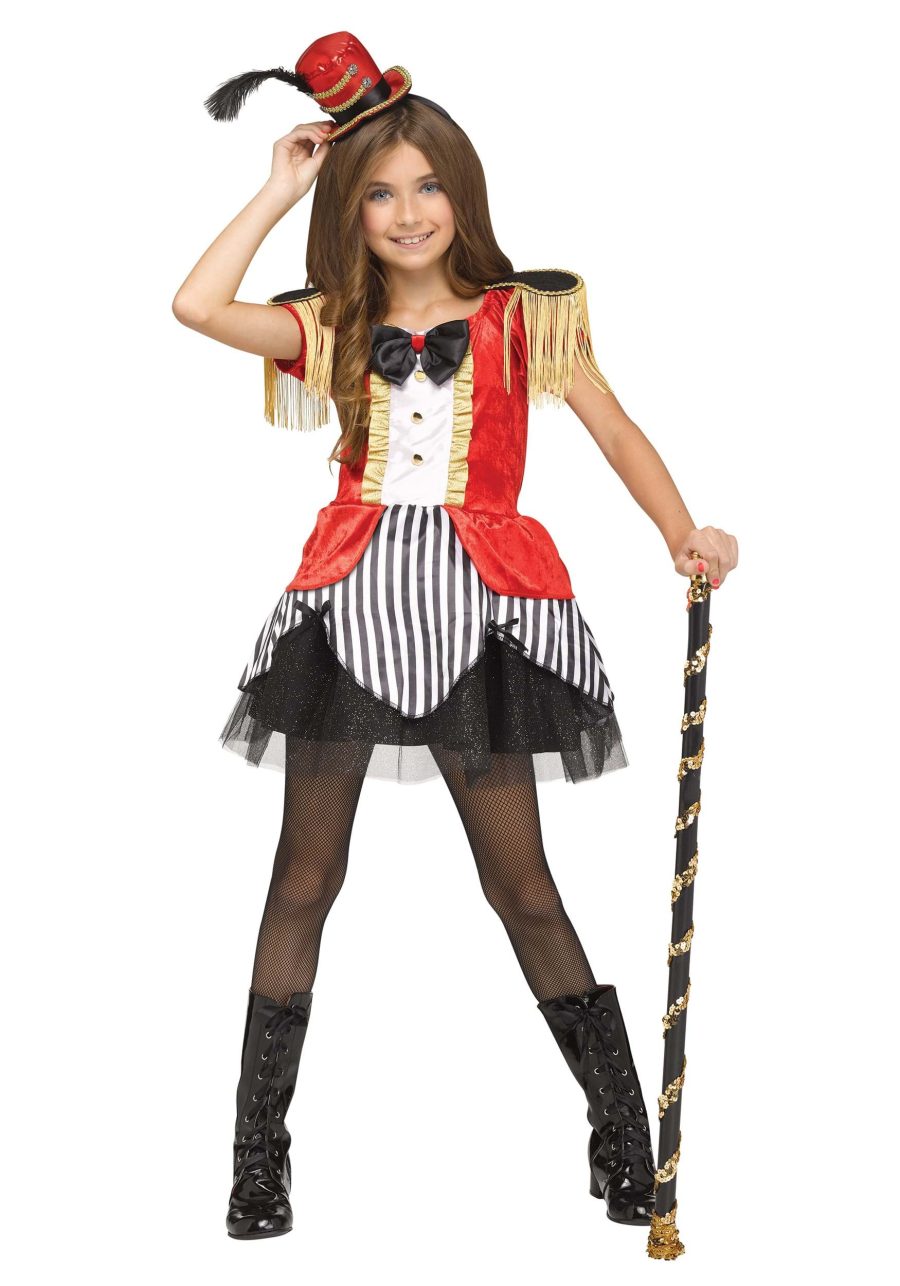 Girl's Circus Ringmaster Beauty Costume