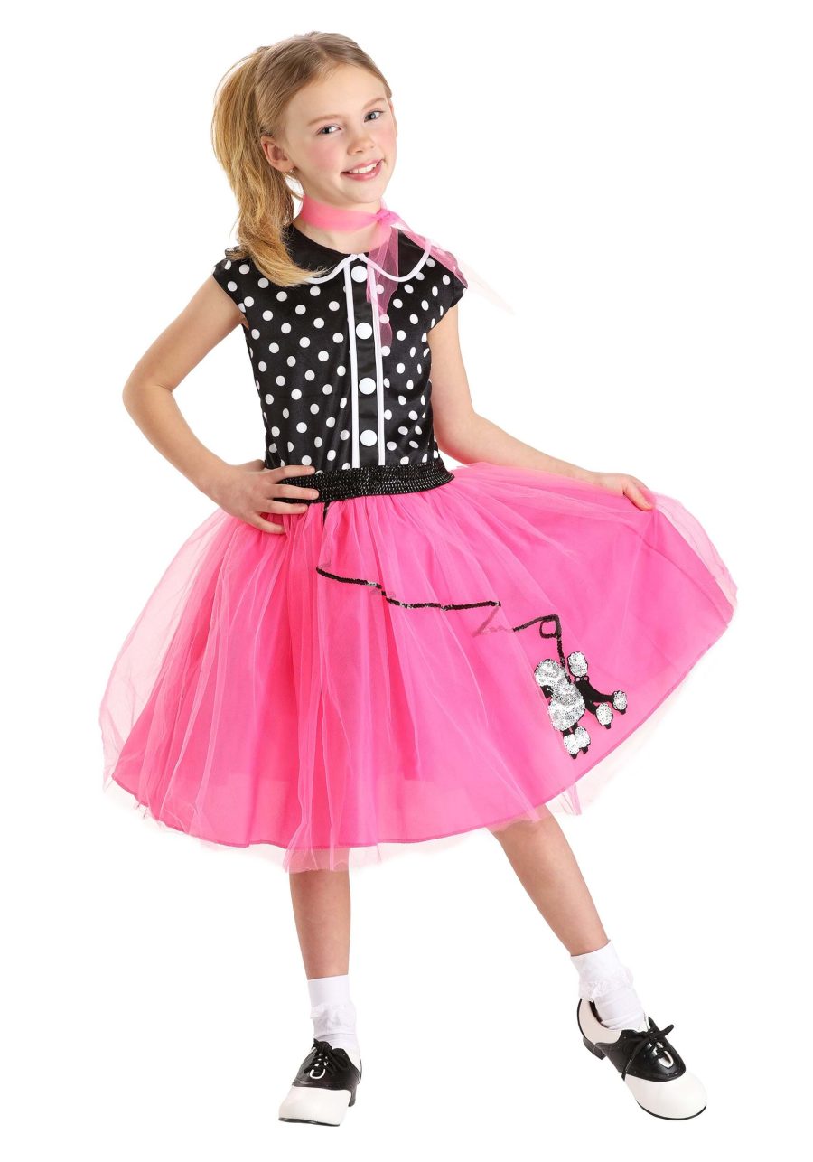 Girl's Classic Sock Hop Costume