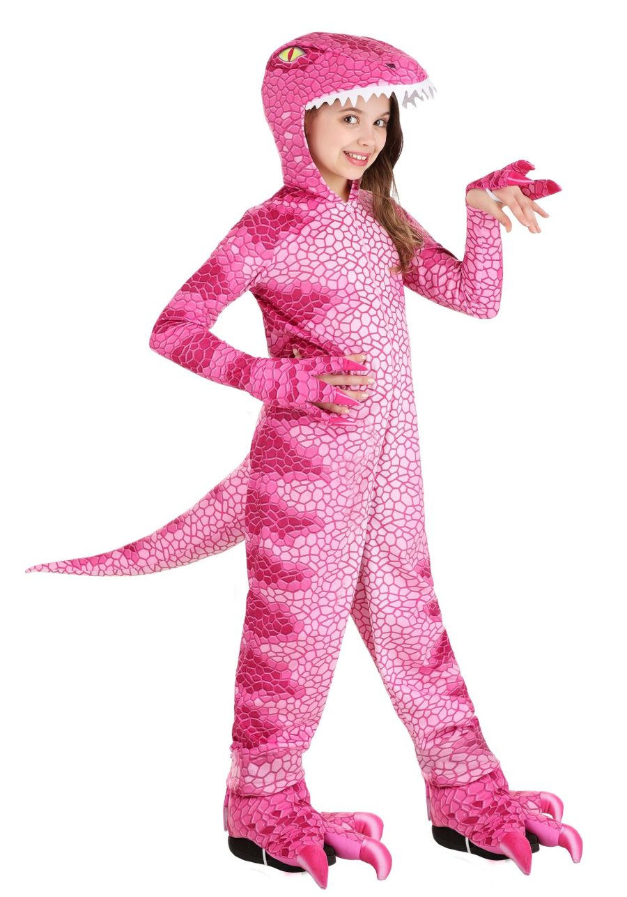 Girl's Daring Dinosaur Deluxe Costume