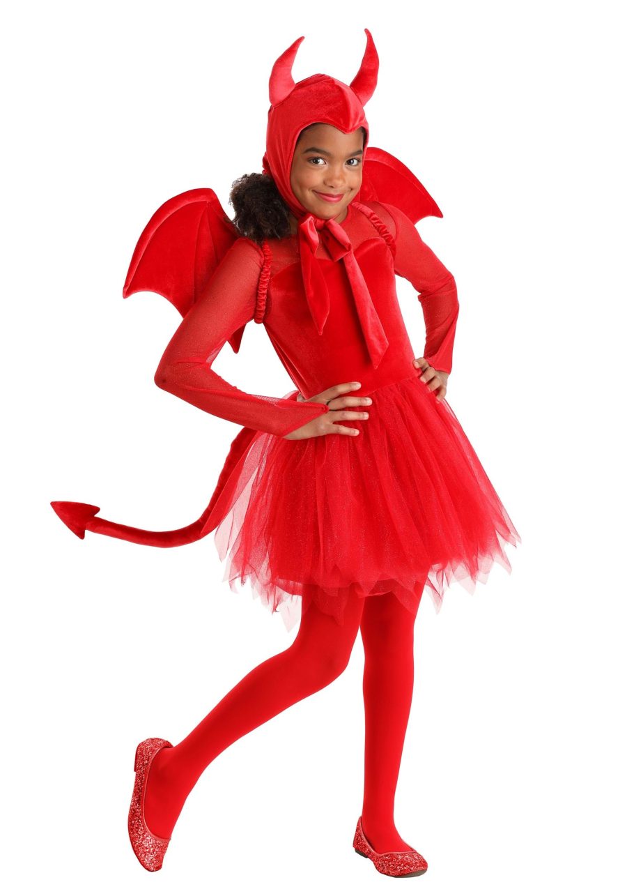 Girl's Darling Devil Costume