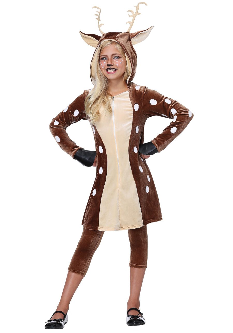 Girl's Fawn Costume