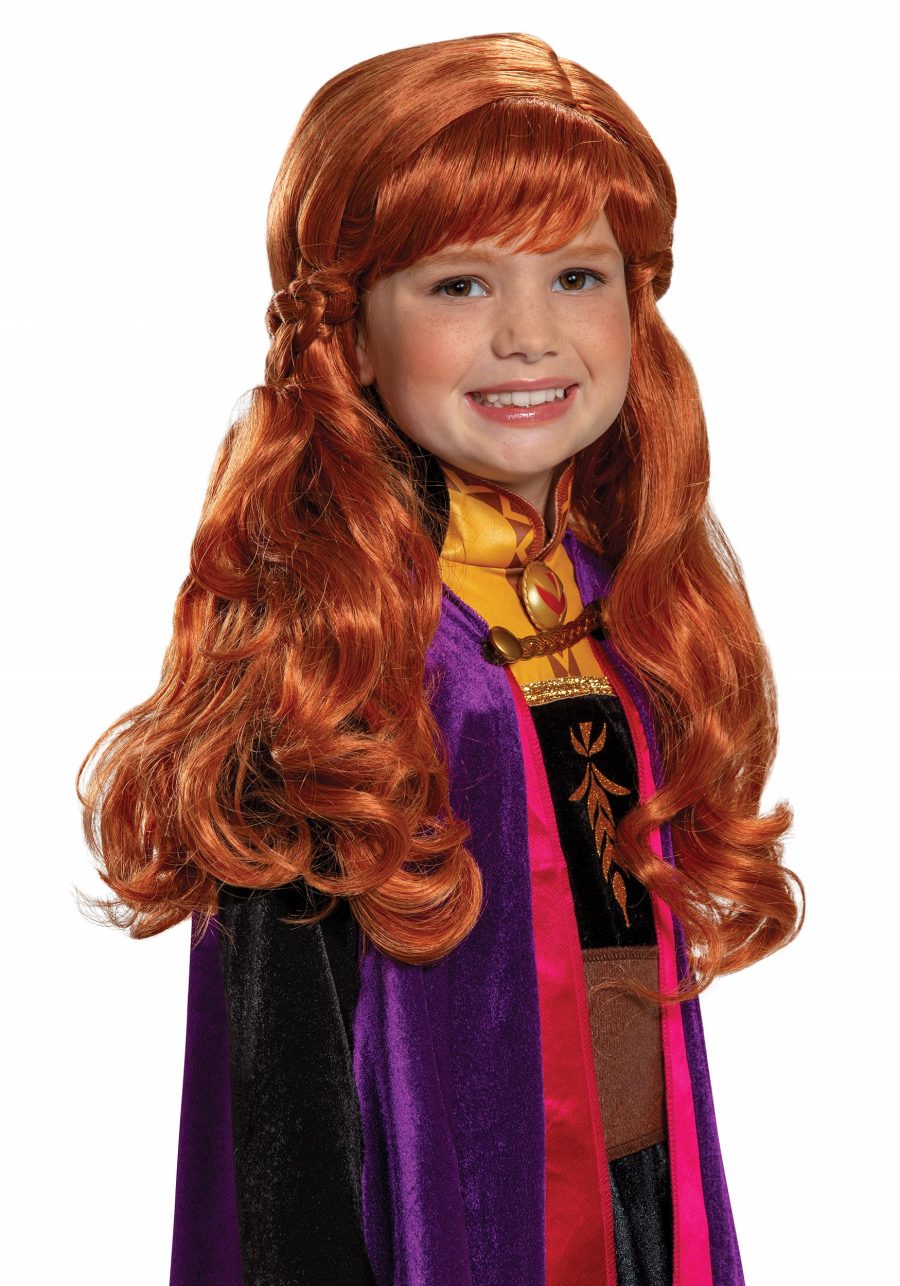 Girl's Frozen 2 Anna Wig