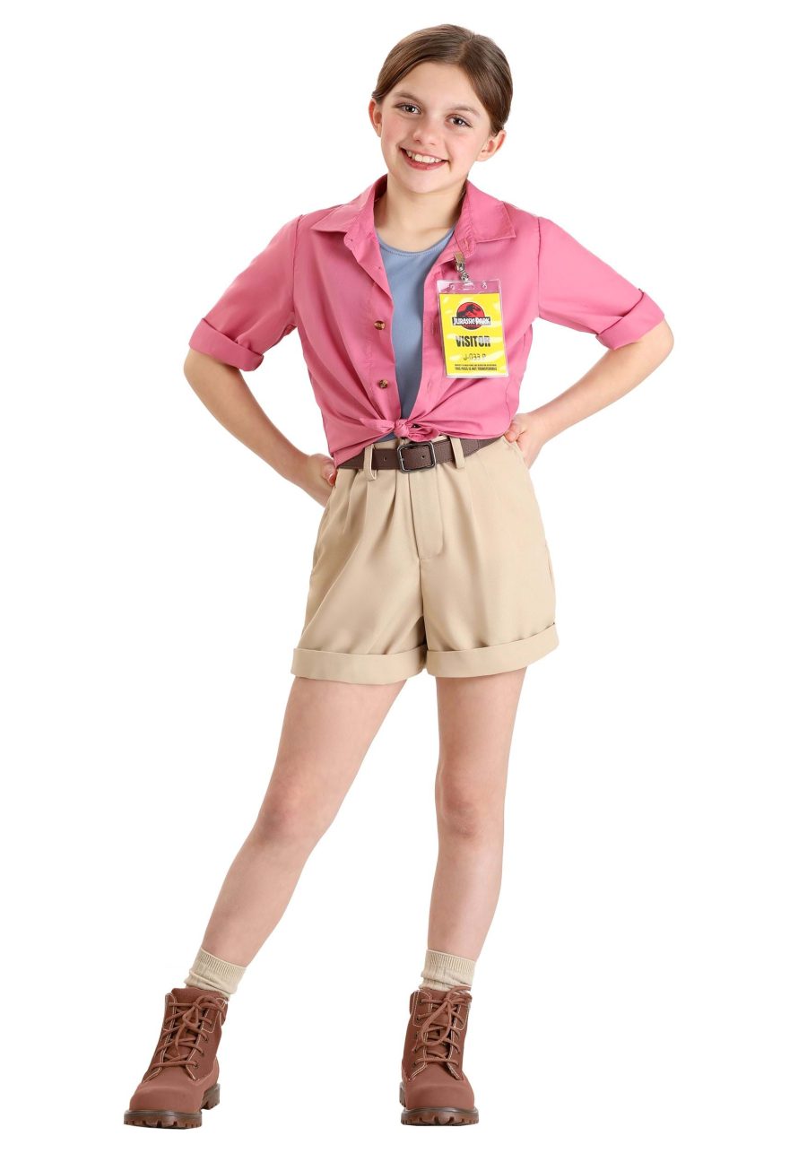 Girl's Jurassic Park Dr. Ellie Sattler Costume