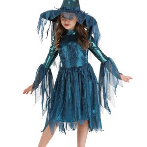 Girl's Moonlight Spider Witch Costume