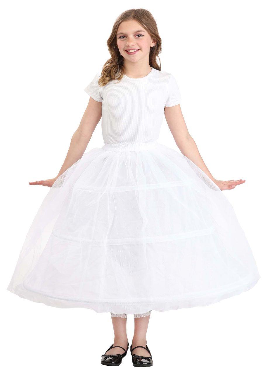 Girl's Premium Full Length Petticoat Accessory