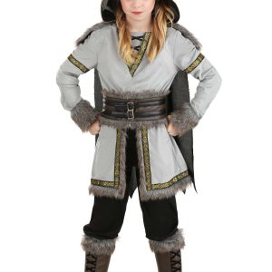 Girl's Premium Viking Costume