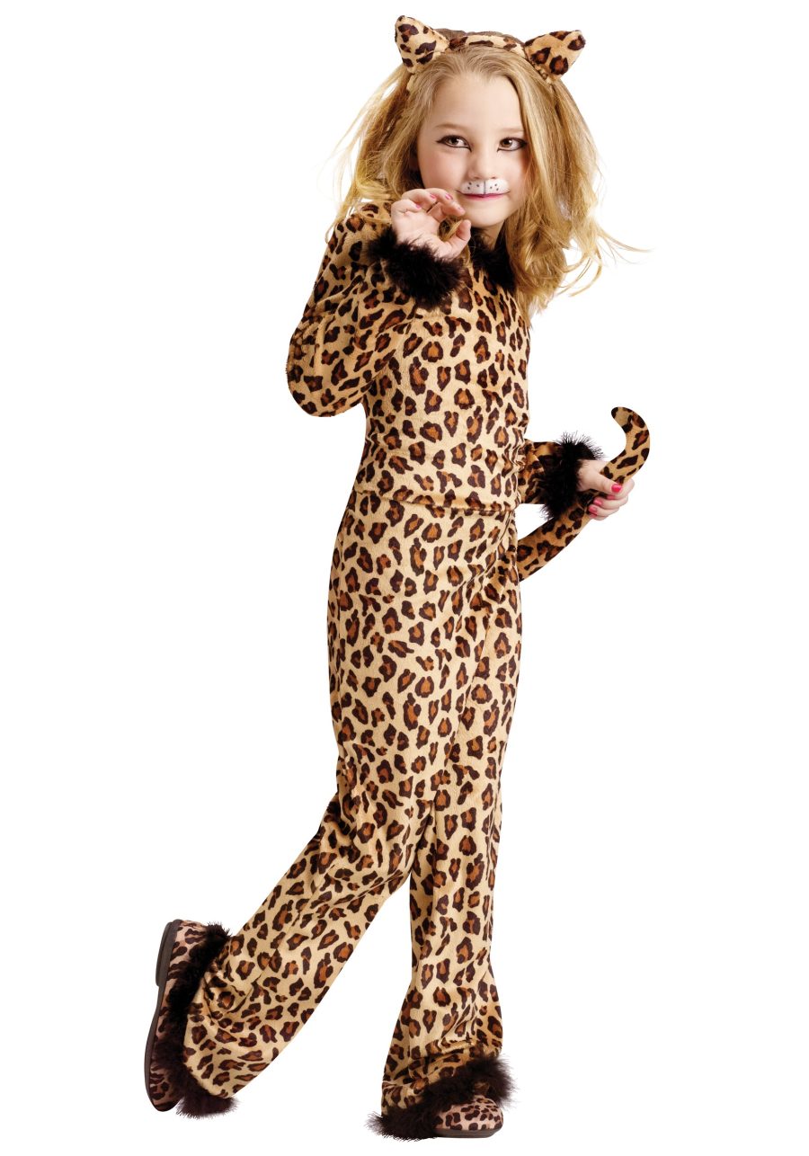 Girl's Pretty Leopard Costume