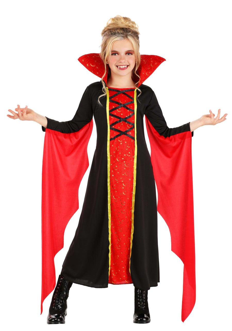 Girl's Queen Vampire Costume