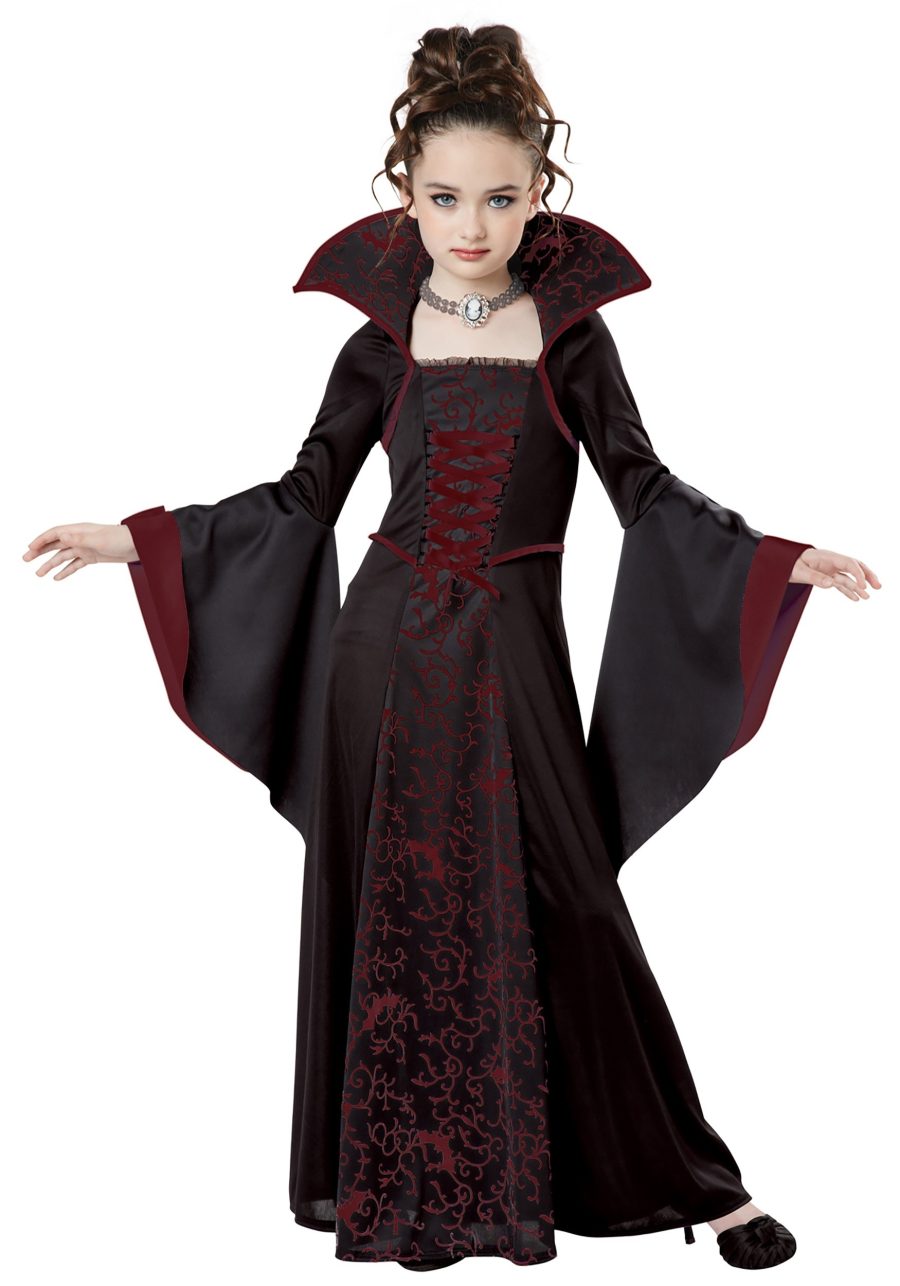 Girl's Royal Vampire Costume